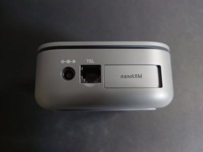 homeでんわ 本体裏